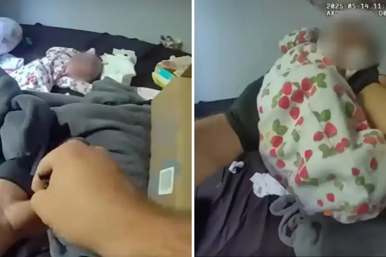 Yeni doğan bebek annesinin ölümünden günler sonra kurtarıldı!