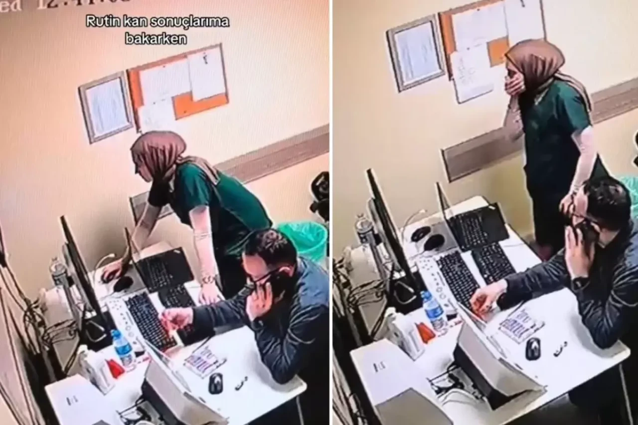 Rutin kan sonuçlarına bakan hemşire, ekranda gördüğüne inanamadı