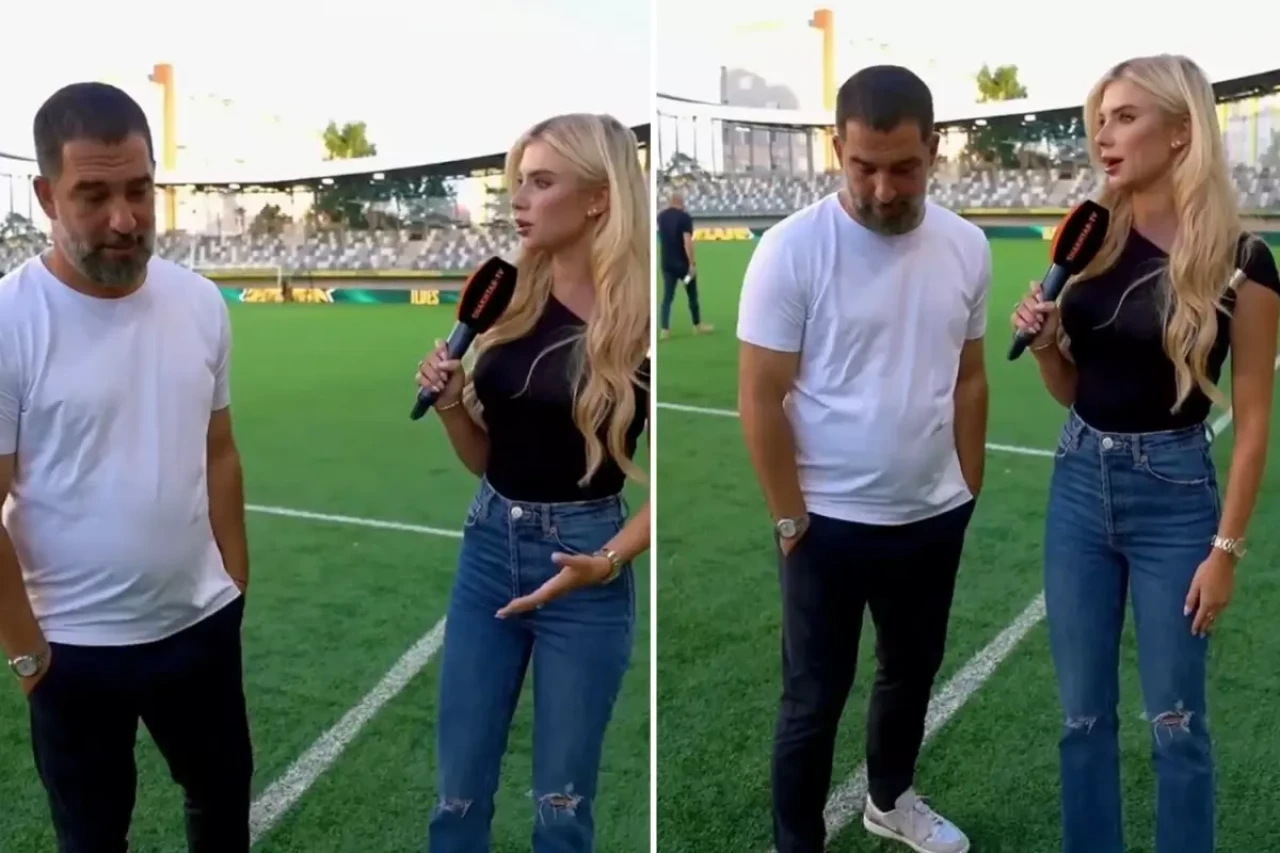 Arda Turan'ın Ukraynalı muhabirle yaptığı röportaj olay oldu