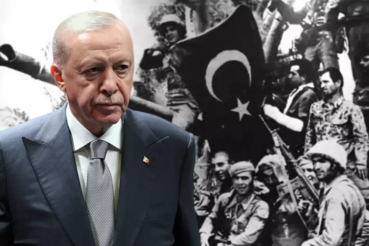 Kıbrıs Barış Harekatı'nın 51. yılında Cumhurbaşkanı Erdoğan'dan mesaj!