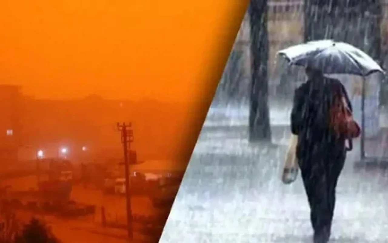 Yurt geneli hava durumu raporu geldi! Yağış, rüzgar ve toz taşınımına dikkat