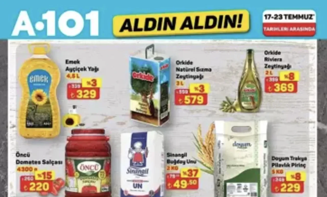 A101 17 Temmuz Perşembe aktüel ürünler kataloğu: Mutfak, teknoloji ve yaz fırsatları