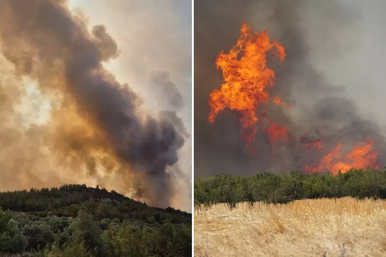 Türkiye alev alev: Yangınlar yerleşim yerlerine ulaştı, tahliye kararı