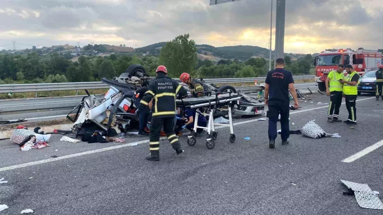 Kuzey Marmara Otoyolu'nda Feci Kaza: 1 Ölü, 4 Yaralı
