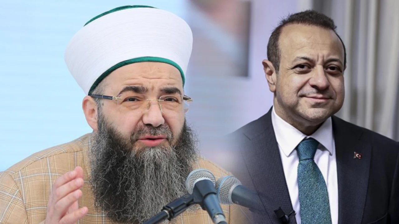 Cübbeli Ahmet ve Egemen Bağış birbirine girdi: 'Yanmaz kefen pazarlayıcısı'