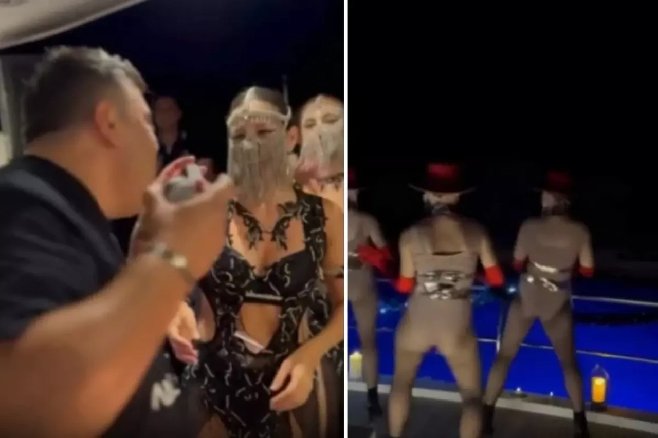 Aras Kargo'nun sahibi, mahkeme kararını dansöz oynatarak kutladı