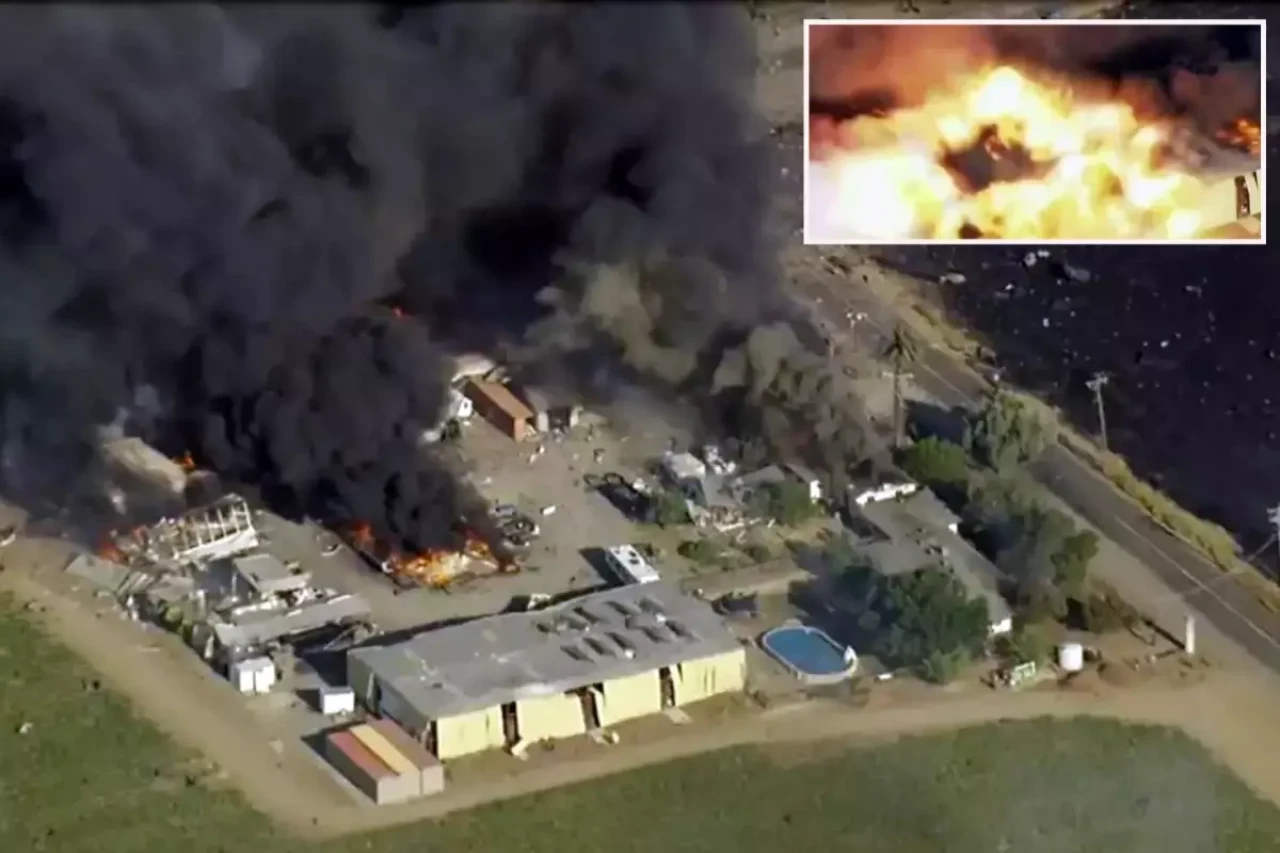 ABD'de havai fişek deposu havaya uçtu