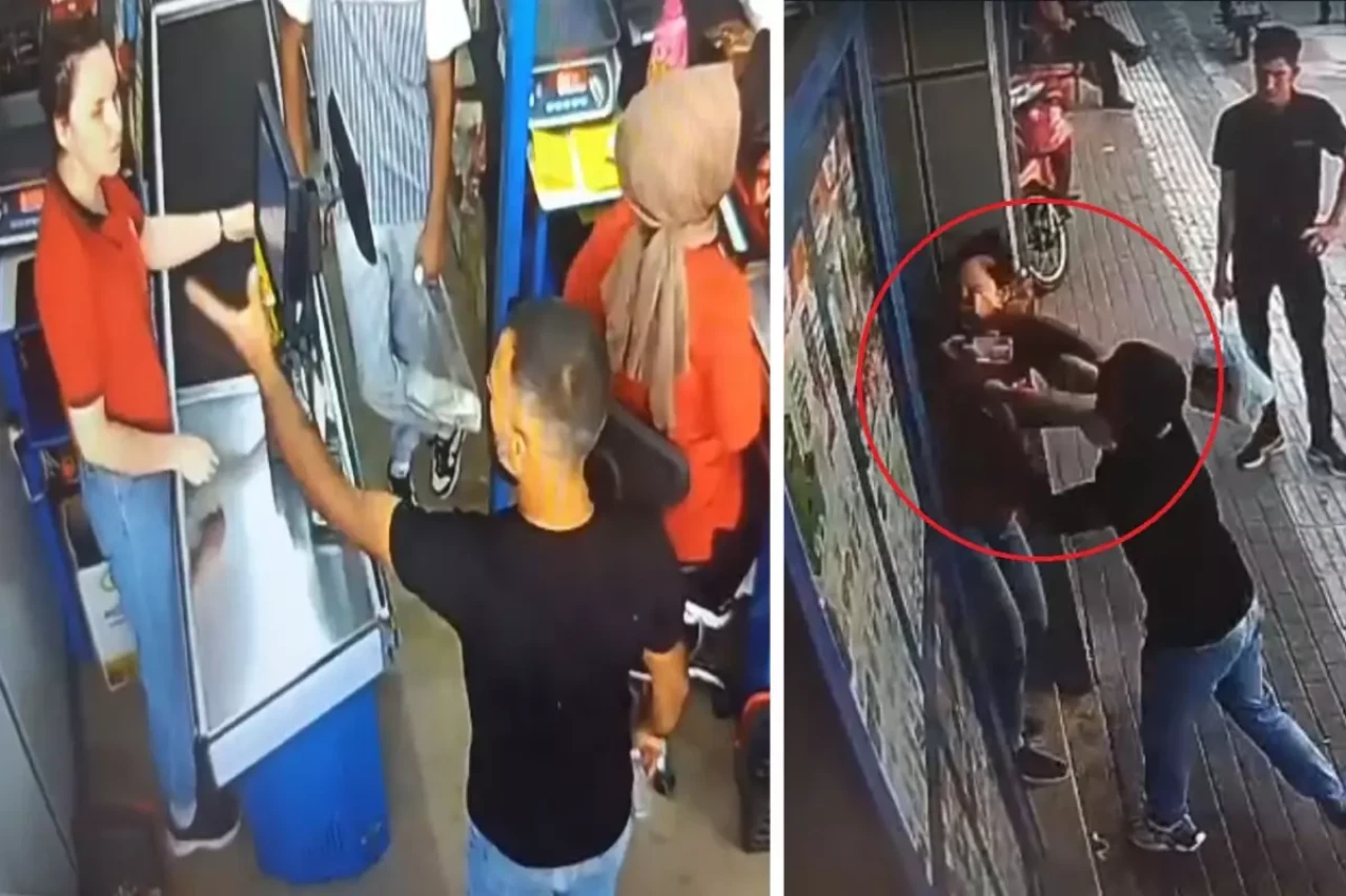 Sıra beklediği için sinirlendi, kasiyer kadının burnunu kırdı