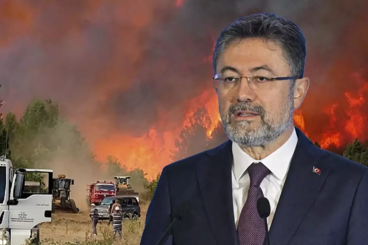 Bakan Yumaklı: Şehit verdiğimiz Eskişehir'deki yangın kontrol altına alındı