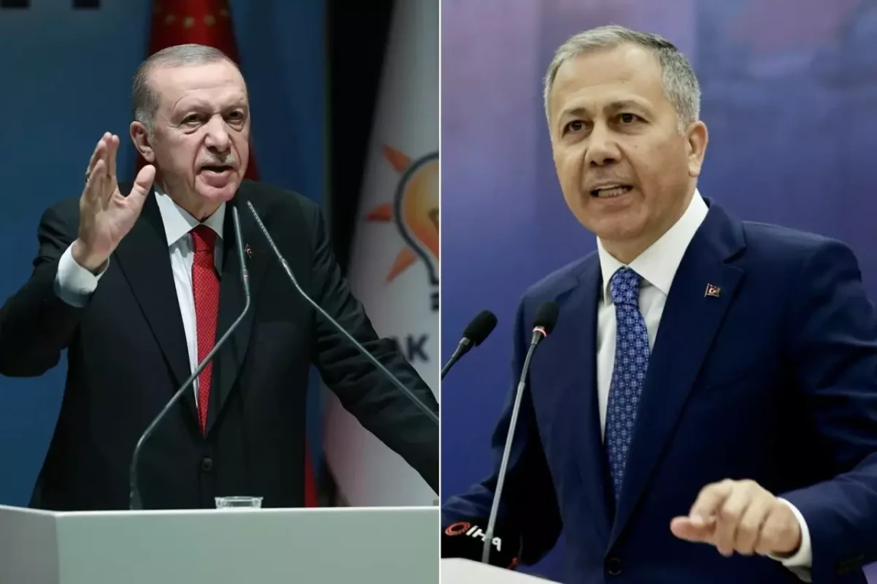 Erdoğan, Yerlikaya'nın konuşması nedeniyle mi toplantıdan ayrıldı? Açıklama var