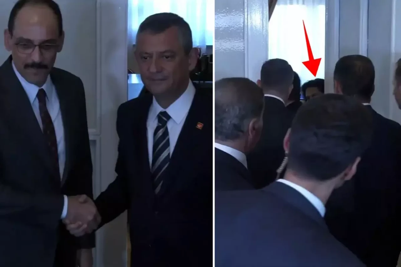 Özgür Özel İbrahim Kalın görüşmesine damga vuran isim!