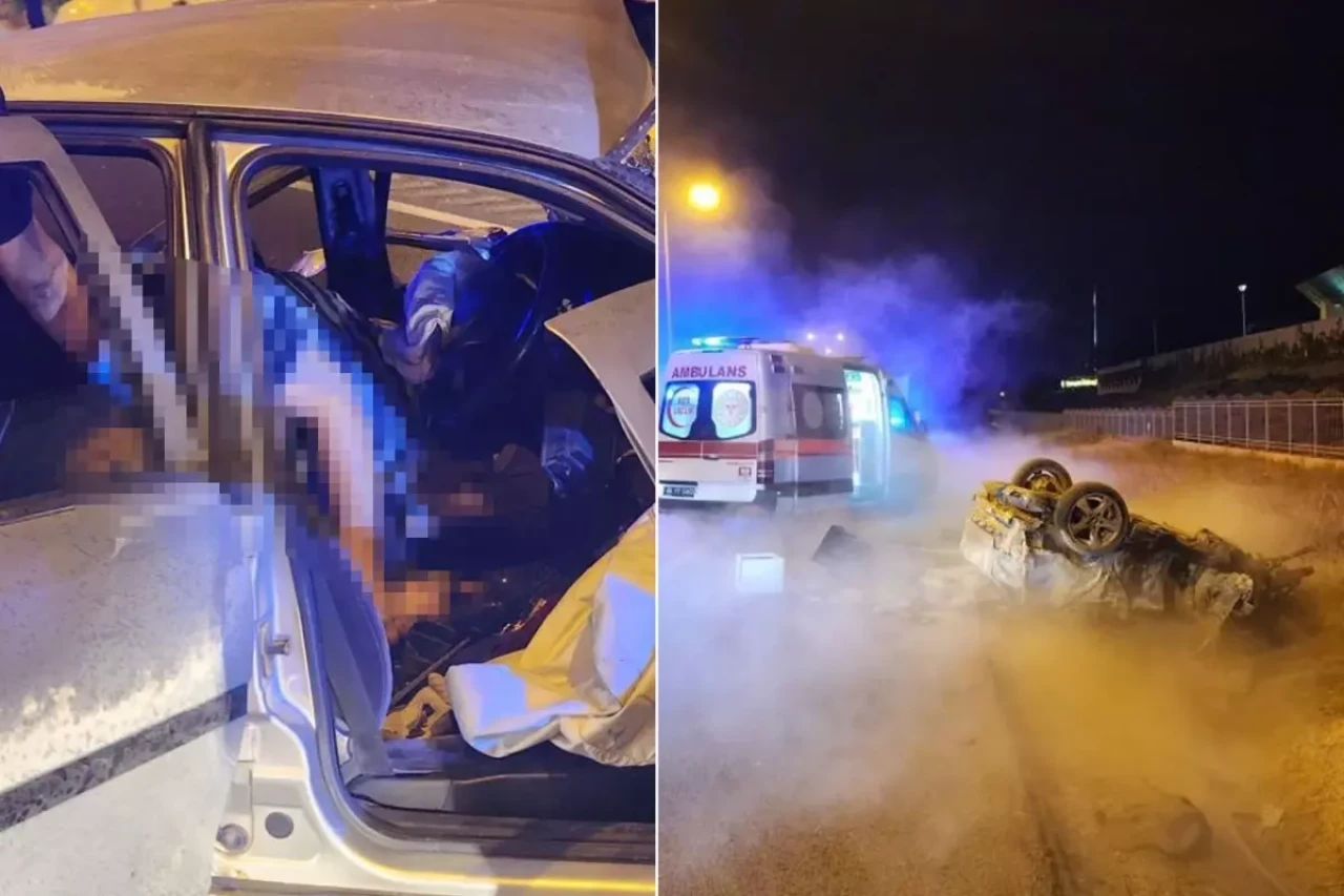 Ankara'da ters yön dehşeti! Sürücüler olay yerinde hayatlarını kaybetti