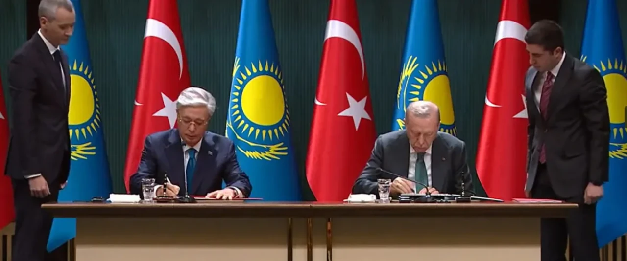 Cumhurbaşkanı Erdoğan ve Tokayev arasında stratejik zirvede 20 yeni anlaşma imzalandı!
