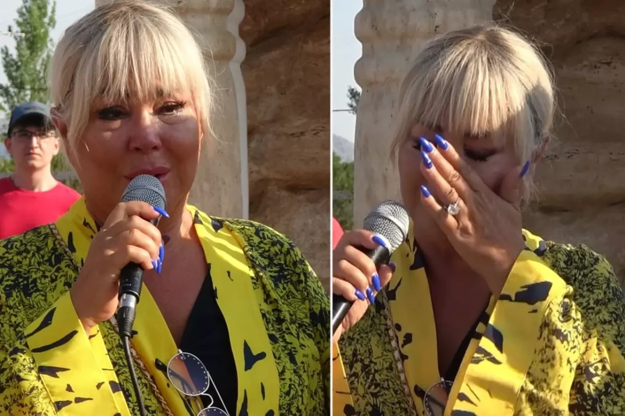 Safiye Soyman, oğlu adına yaptırdığı hayratı gözyaşlarıyla açtı