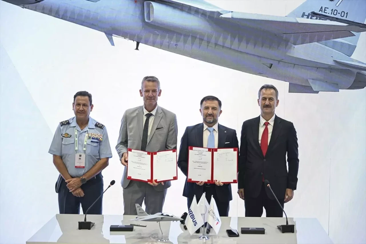 TUSAŞ ve Airbus'tan HÜRJET İhracatı İçin ortaklık anlaşması imza altına alındı!