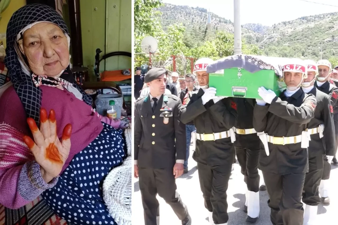 Şehit annesinin  vasiyeti yerine getirildi!