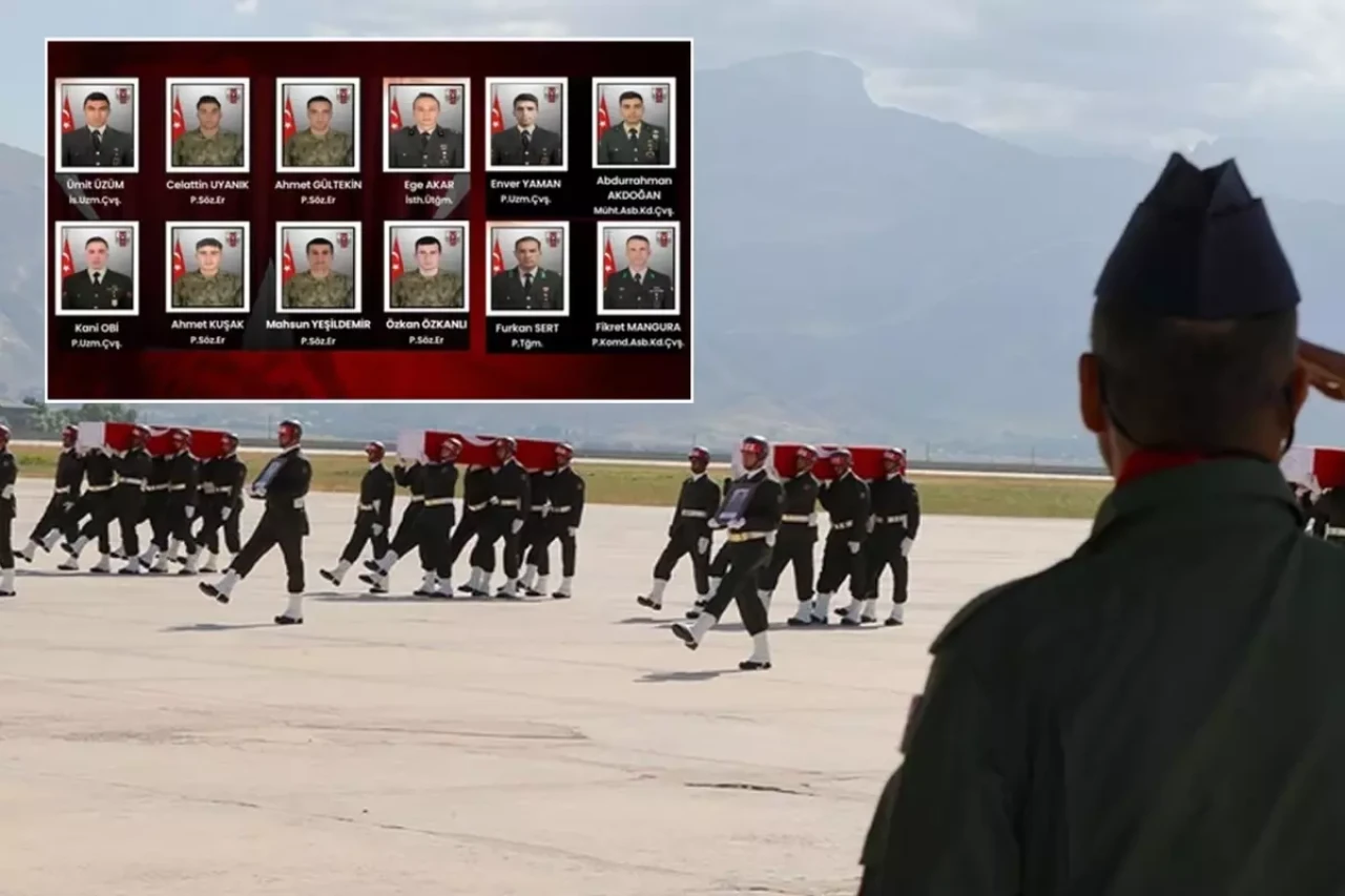 Pençe-Kilit Bölgesi'nde 12 askerimizin şehit olduğu olayın detayları açıklandı
