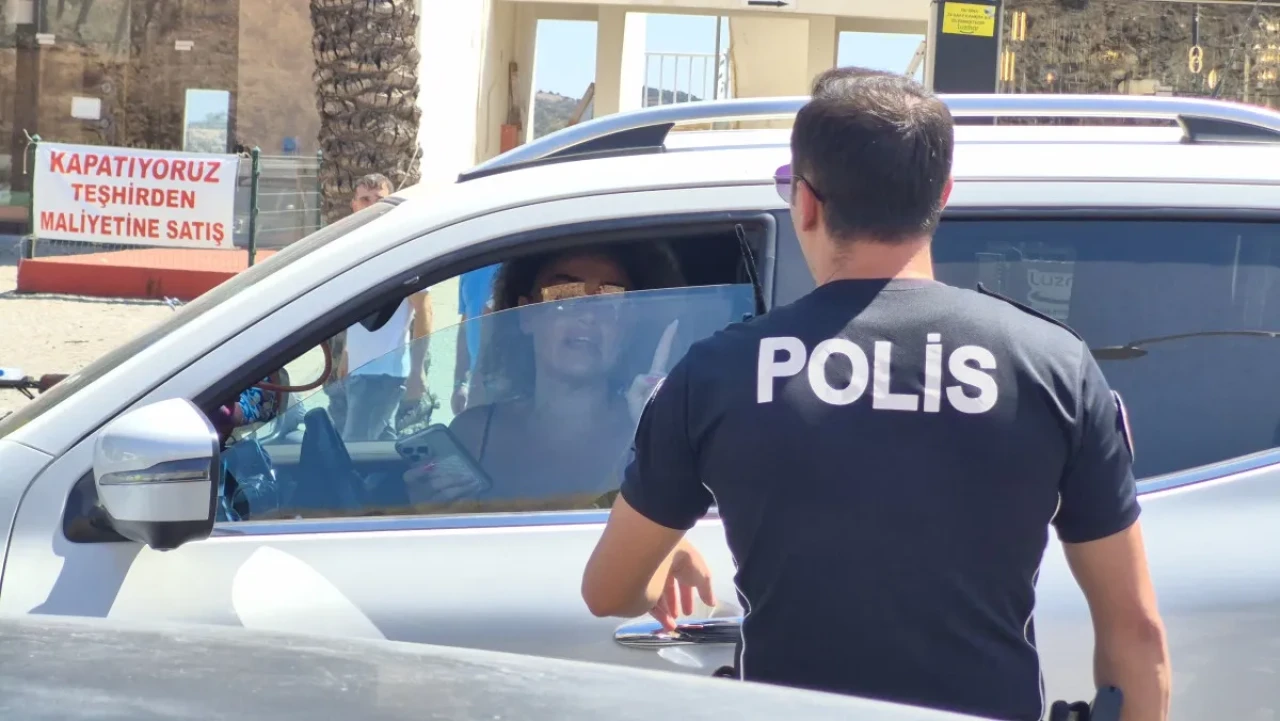 Dilan Çıtak polisin üzerine araç sürdü, "Dur" ihtarına uymayarak kaçmaya çalıştı