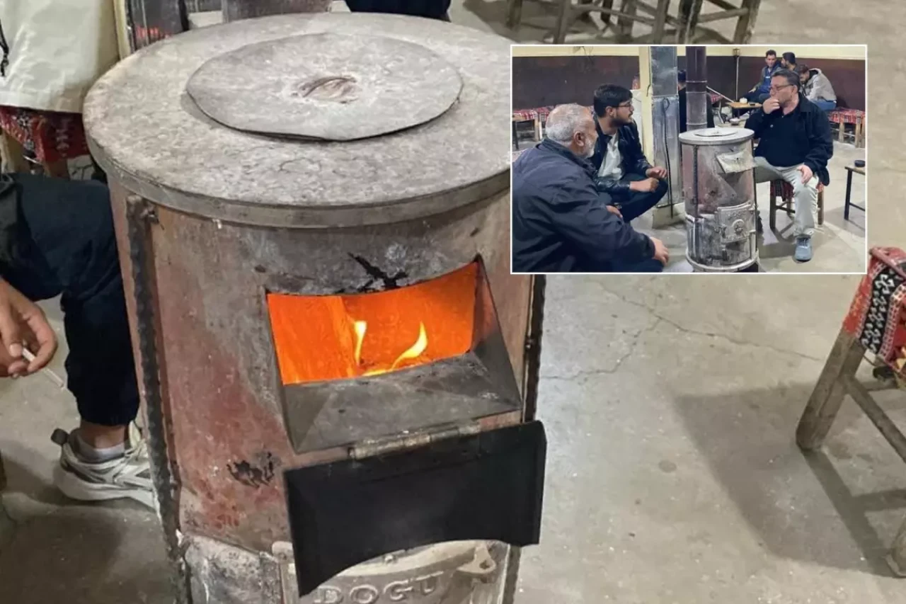 İlçeye kış geri geldi! Temmuz ayında soba yakıyorlar