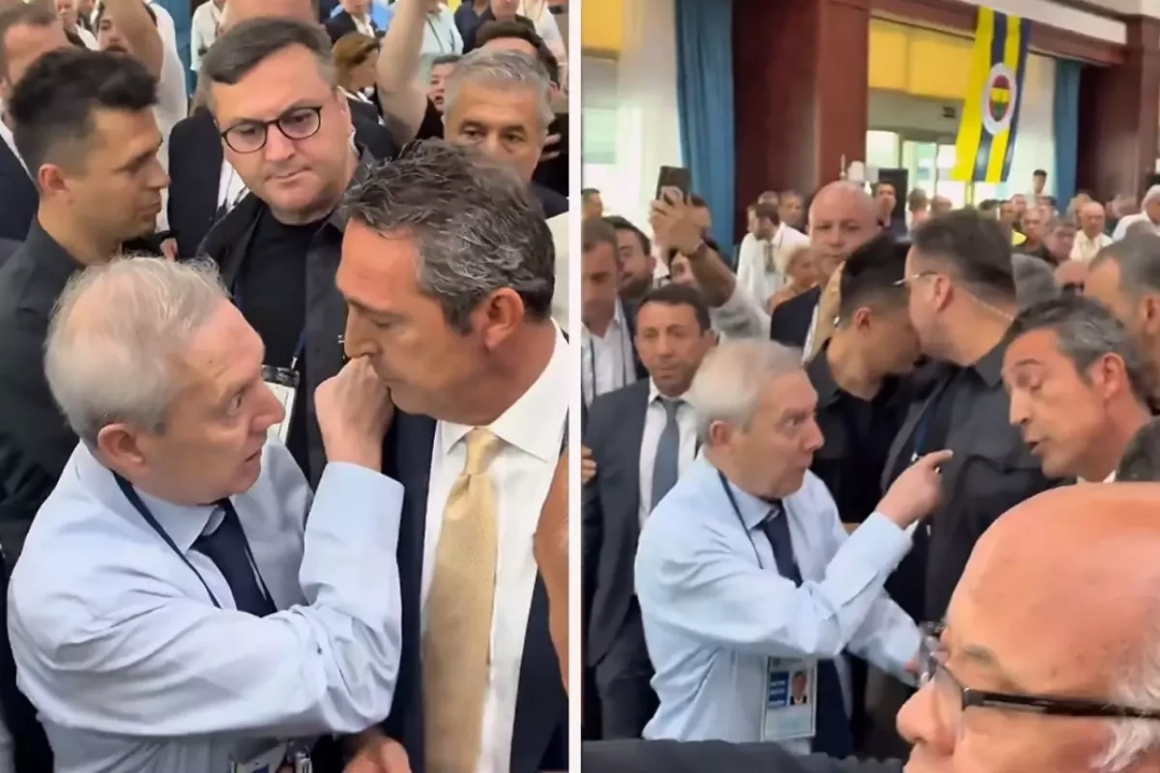Fenerbahçe Yüksek Divan Kurulu toplantısında gerginlik! Ali Koç ve Aziz Yıldırım kafa kafaya geldi