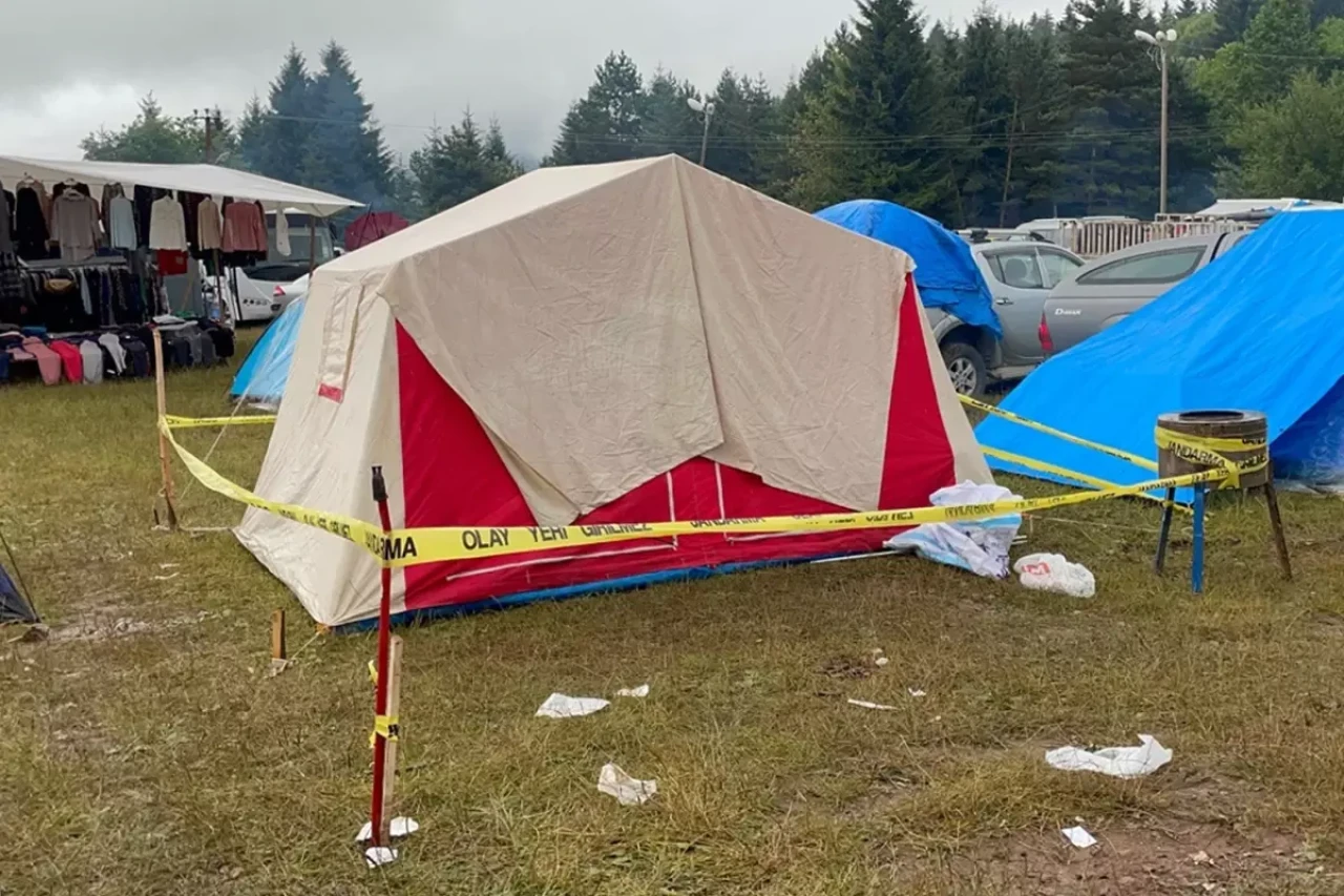 Genç polis çadırda zehirlenerek  hayatını kaybetti!