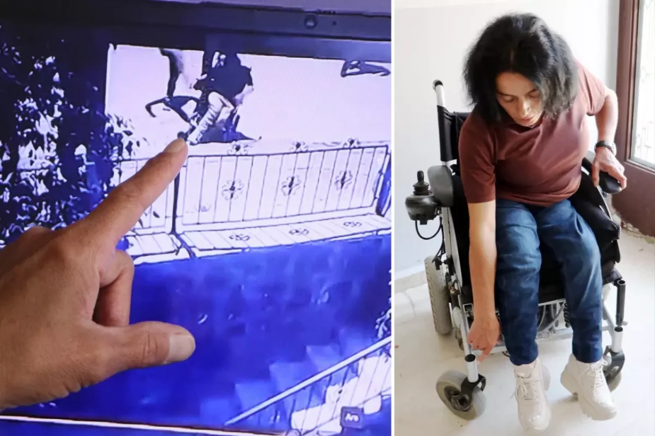 5 erkek engelli kadını tekme ve sopalarla darp edip silah çekti