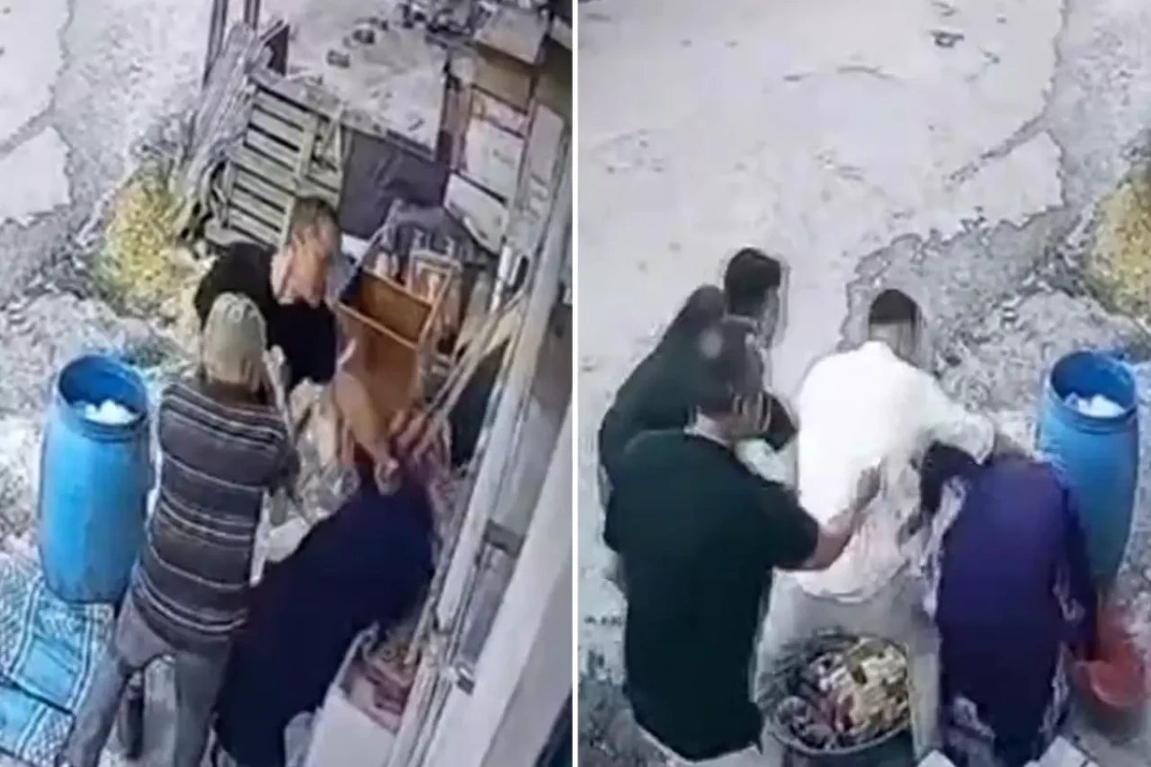 Baba-oğul 70 yaşındaki kadını darp etti: Nedeni pes dedirtti