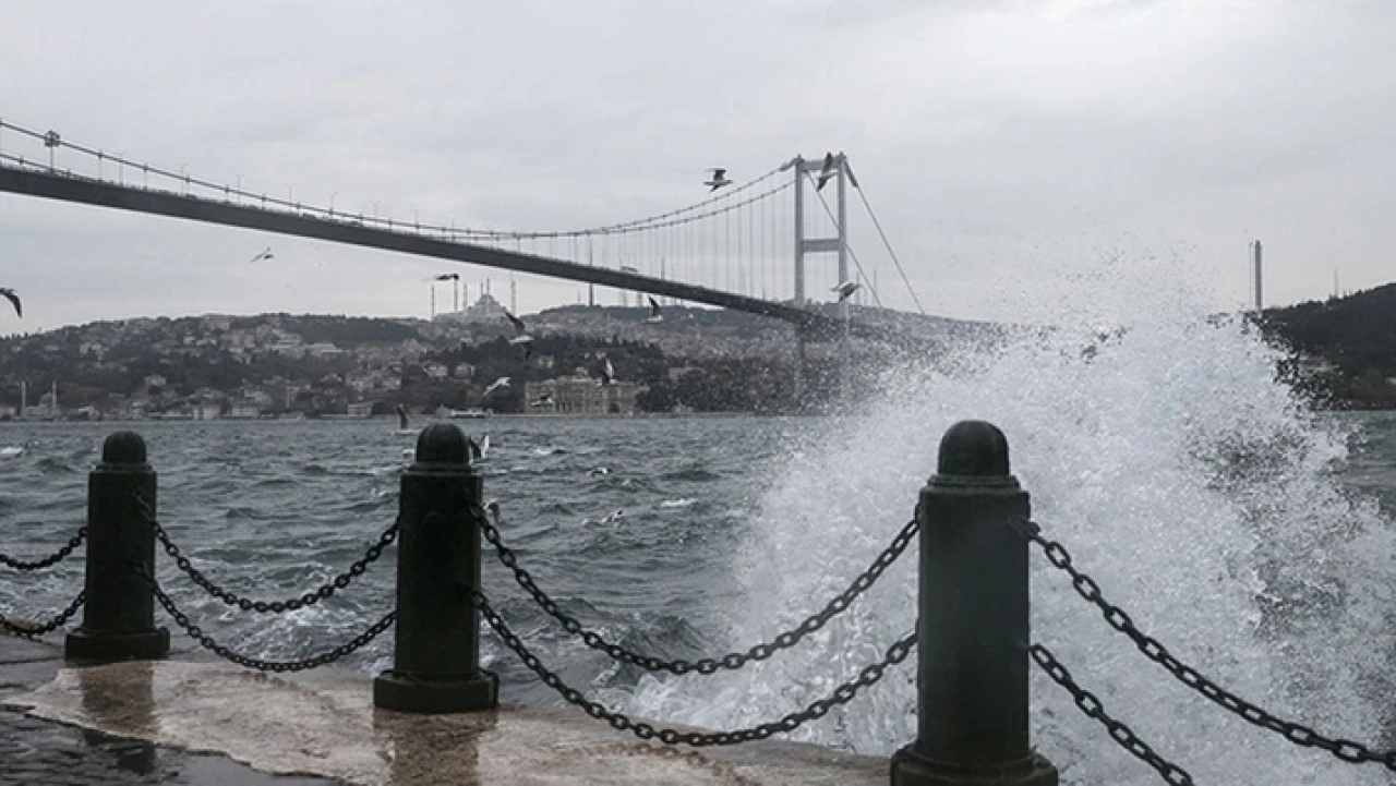 AKOM'dan İstanbul için kuvvetli poyraz uyarısı