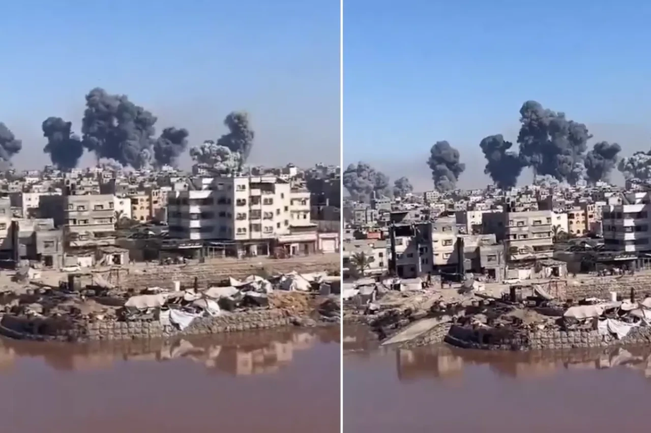 İsrail topyekün işgali başlattı! Havadan vurulan Gazze'den ilk görüntüler