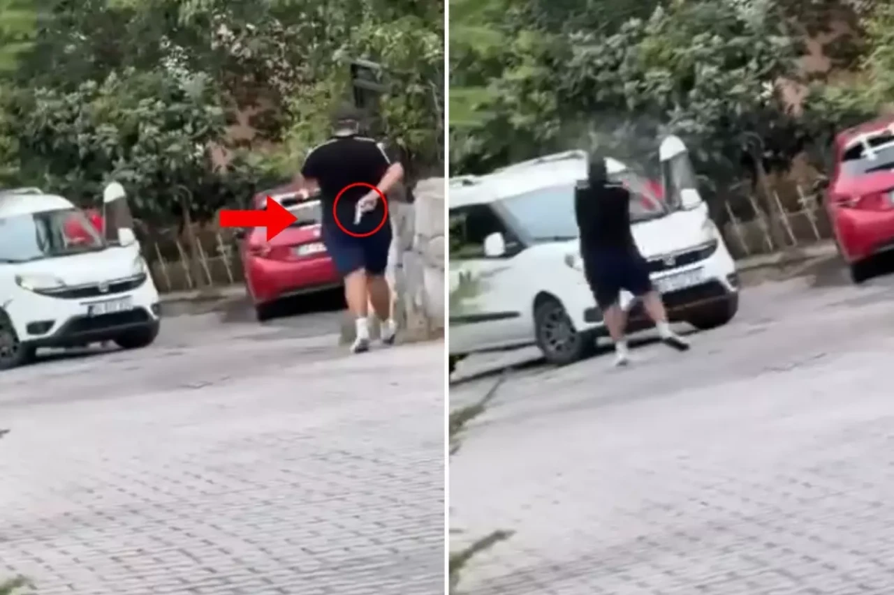 Silahı arkasına saklayarak geldi, araca binerken kurşun yağdırdı