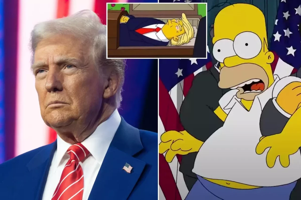 Simpsonlar'dan olay yaratan kehanet: Trump'ın ölüm tarihini verdiler