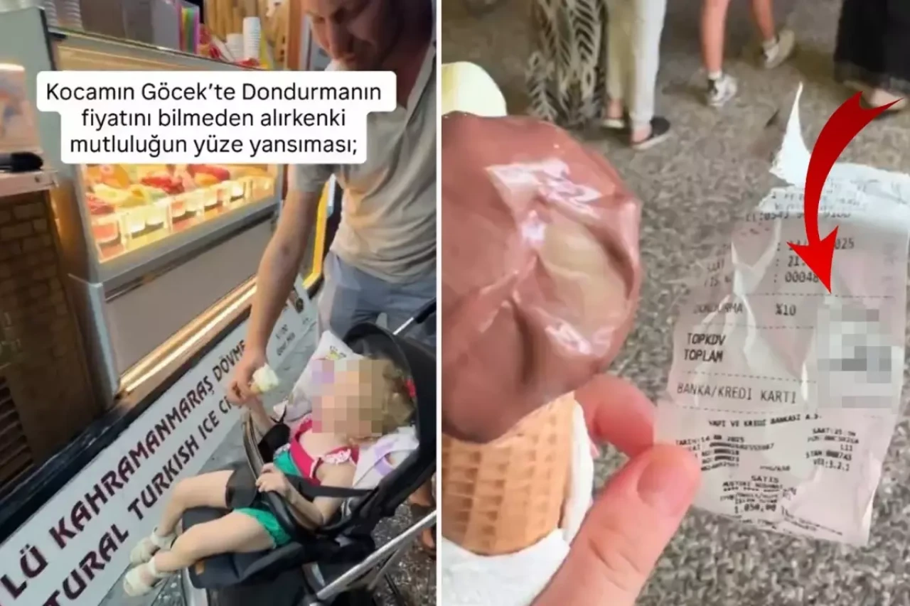 Turistin Muğla'da iki top dondurmaya ödediği ücret yok artık dedirtti