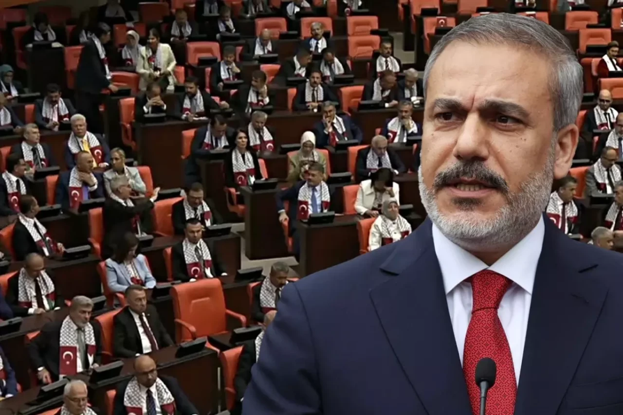 Bakan Fidan, TBMM'den ilan etti: Bu plan bizim için yok hükmündedir