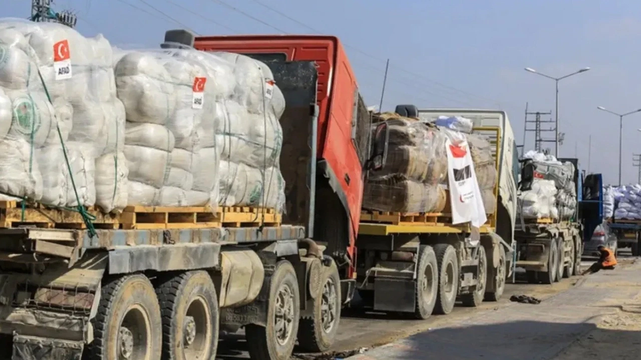 Türkiye'den Gazze'ye dev yardım!