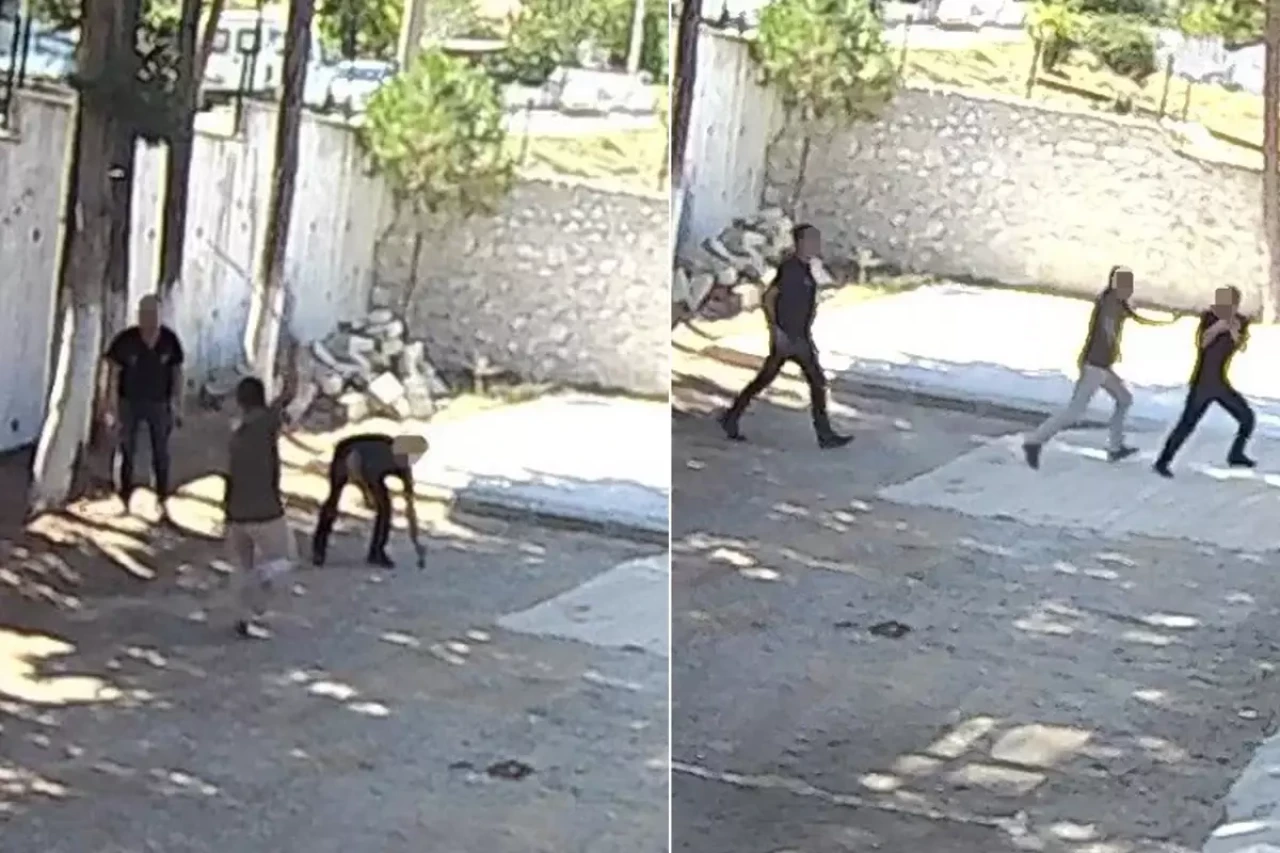 Belediye Başkanı, zabıtaların sırtında sopa kırdı