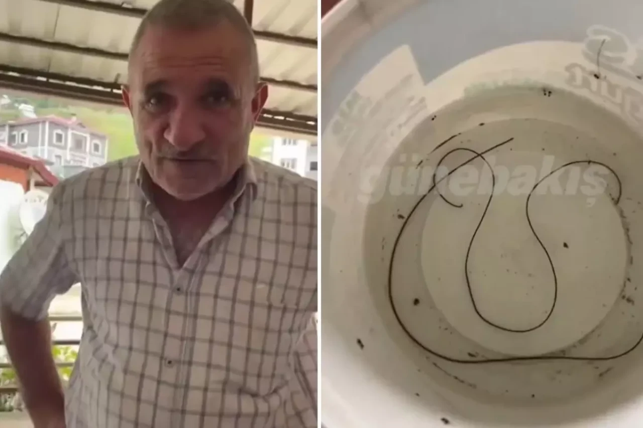 Suyun içinden çıkan cismi gören vatandaş şaşkına döndü: Hareket ediyor bu