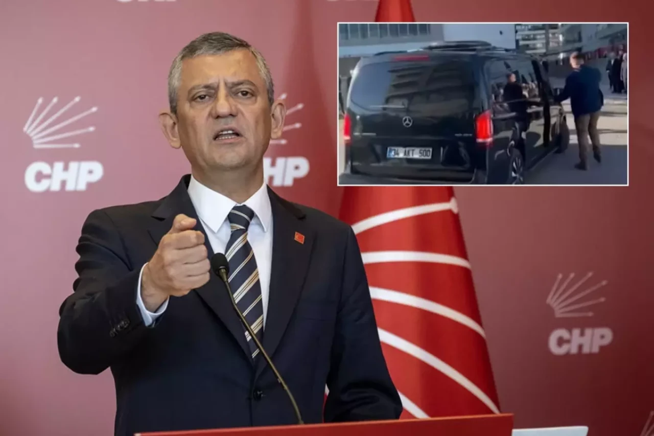 Özgür Özel'in makam aracı suç örgütü liderinin üzerine mi kayıtlı? CHP'den yanıt geldi