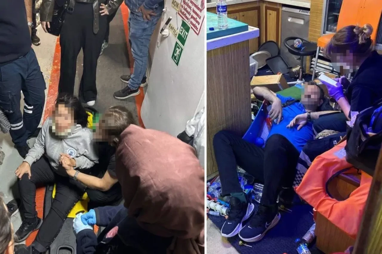 Boğaz'da korku dolu anlar: Yolcu motoru ile kuru yük gemisi çarpıştı! Yaralılar var