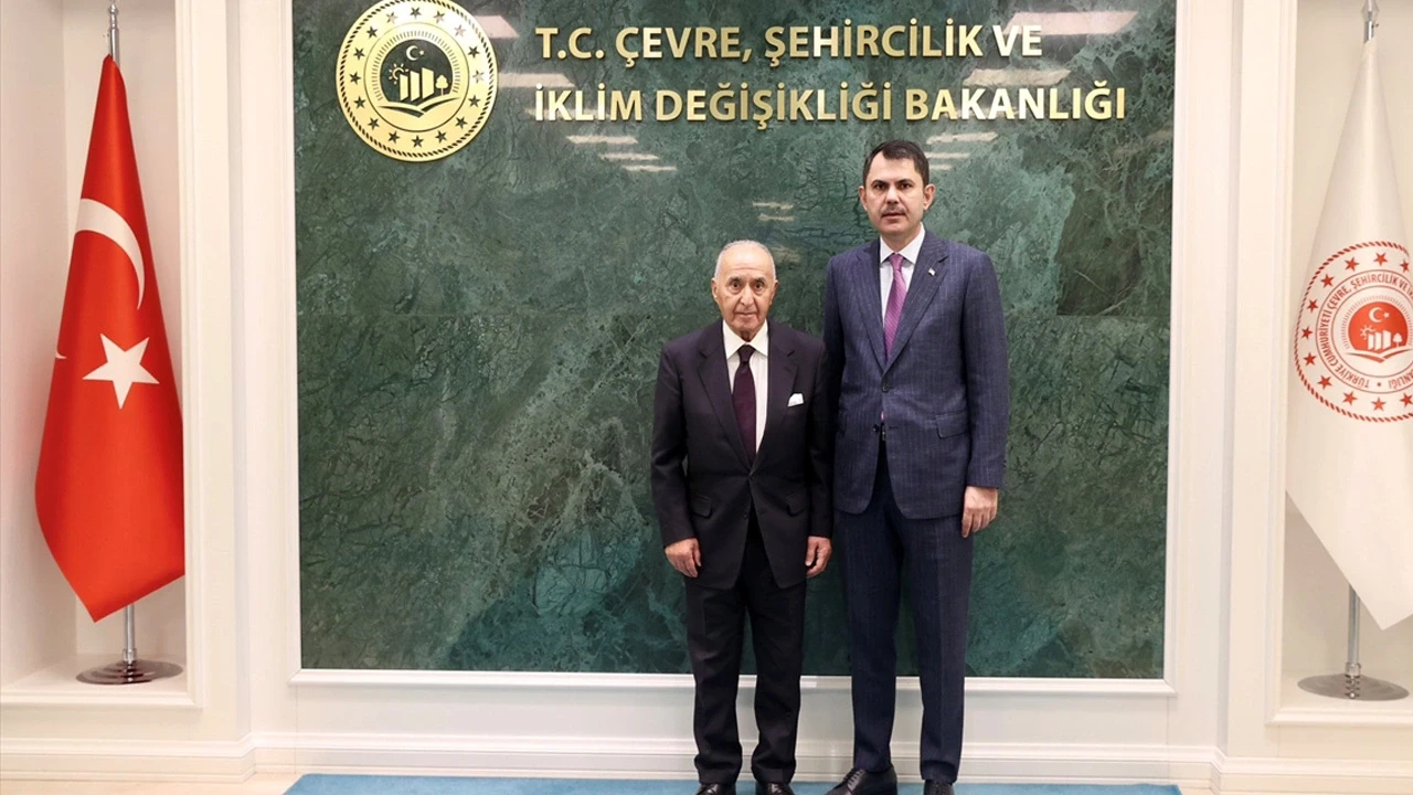 Bakan Murat Kurum, Hikmet Çetin’i ağırladı