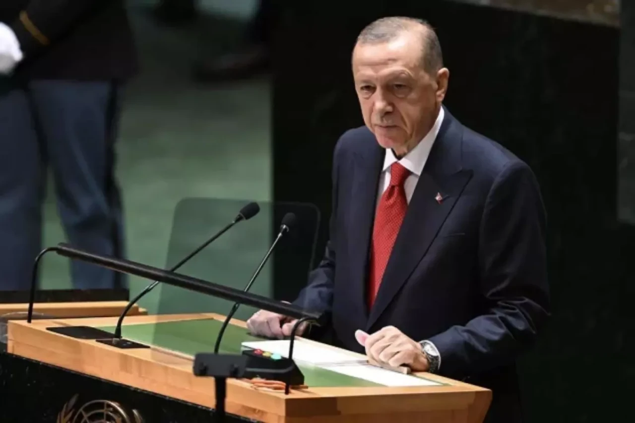 BM Genel Kurulu'ndan dünyaya seslendi: Cumhurbaşkanı Erdoğan'dan Filistin çağrısı