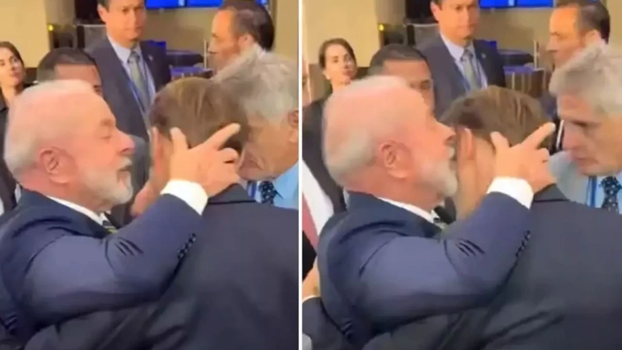 BM toplantısında ilginç anlar: Brezilya Başbakanı Lula, Macron’u ensesinden tuttu