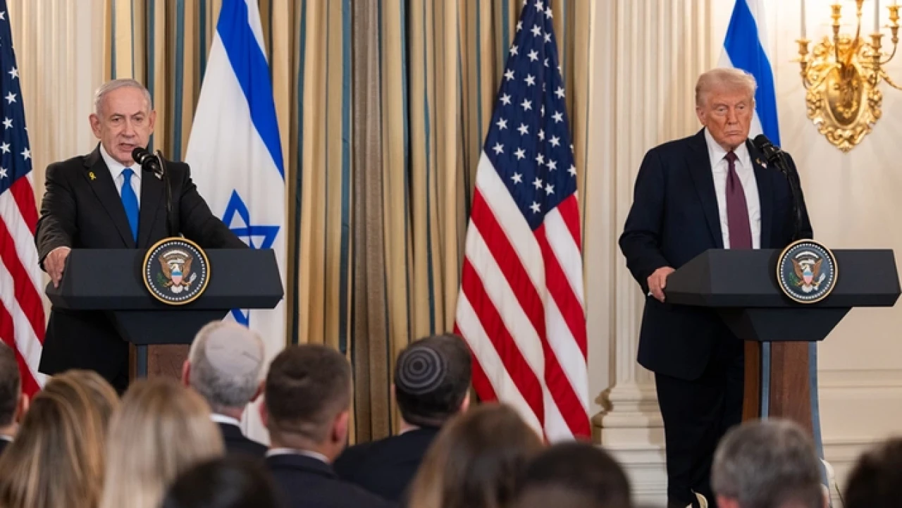 ABD Başkanı Trump, 20 maddelik Gazze planını Netanyahu ile açıkladı