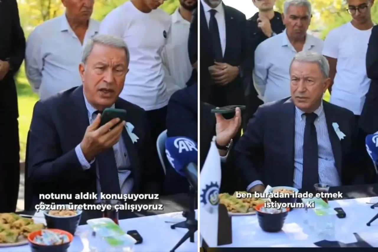 Hulusi Akar, vatandaşın şikayeti üzerine Bakan Yerlikaya'yı aradı