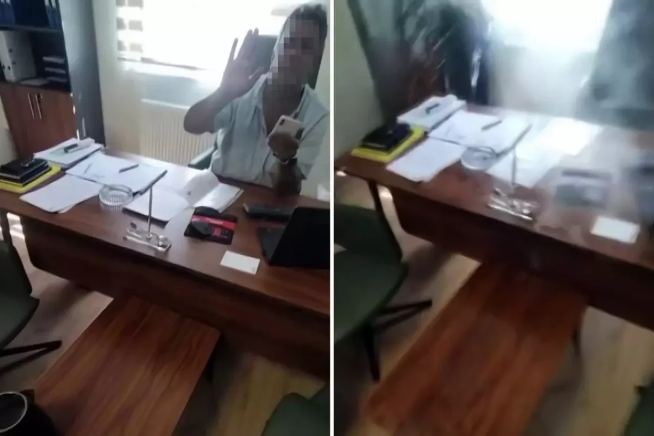 İşten çıkarılan kadın, şantiye şefinin üzerine kaynar su döktü