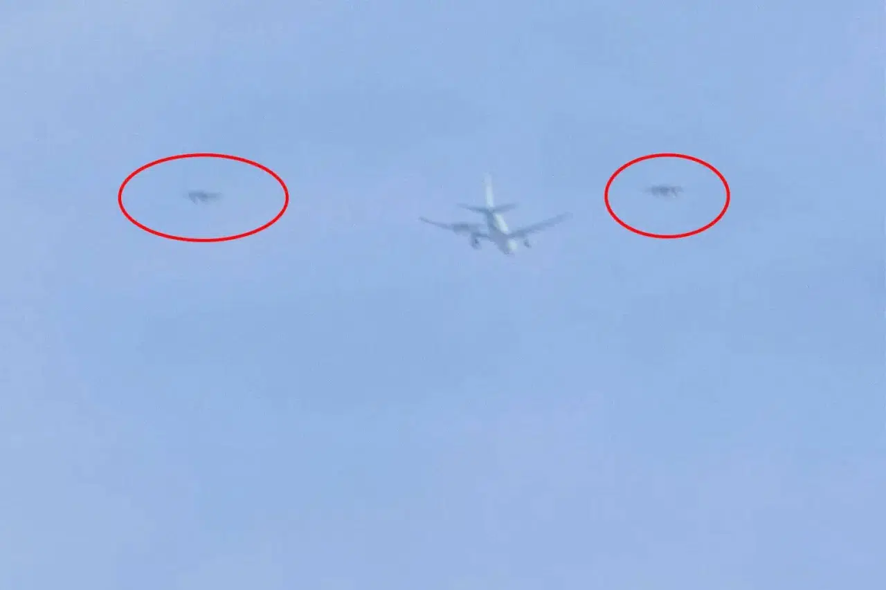 Korkulan oluyor! Hayalet uçaklar bakın hangi ülkede görüntülendi