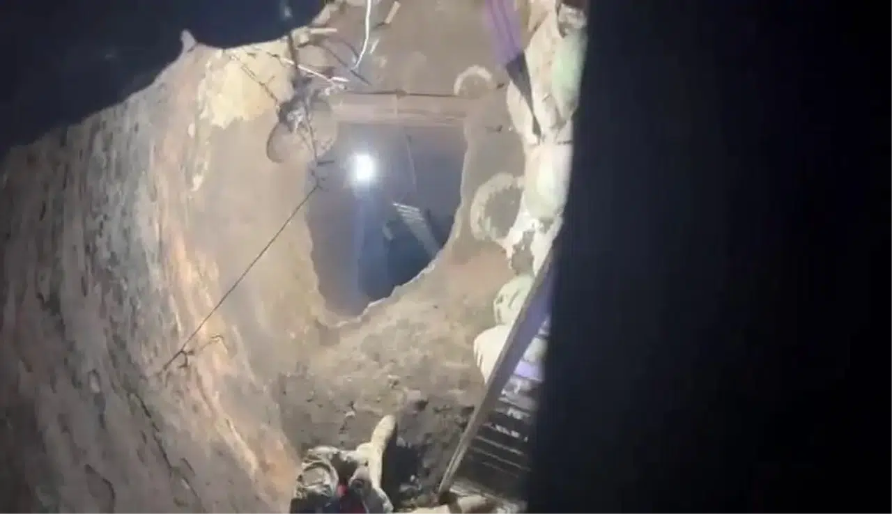 Bahçesine 40 metrelik kuyu kazdı: Define ararken yakalandı