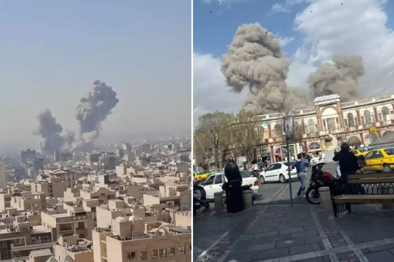 İsrail, İran'a saldırı başlattı! Tahran'da patlama sesleri duyuluyor