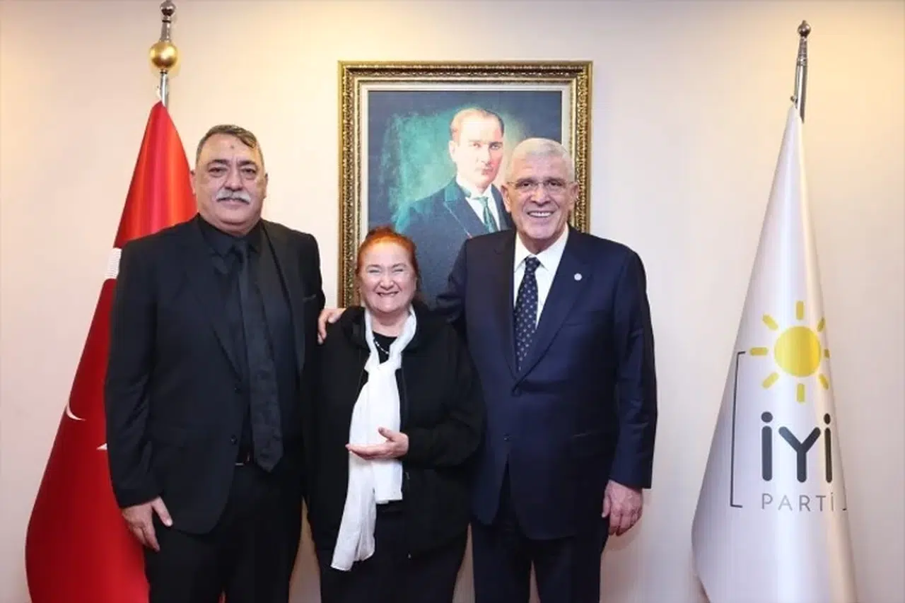 İYİ Parti lideri Dervişoğlu, Sabahat Akkiraz ile görüştü