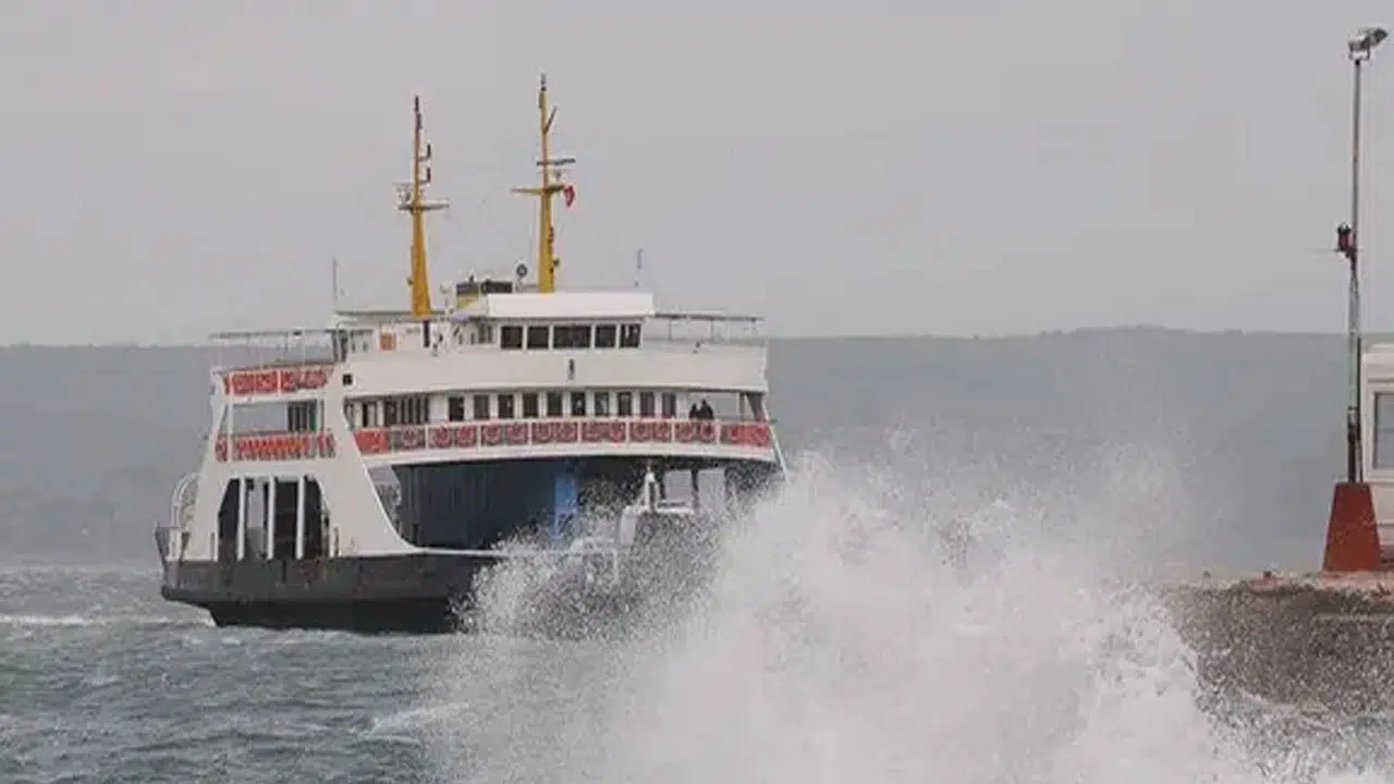 GESTAŞ açıkladı: Güney Marmara’da feribot seferleri iptal edildi