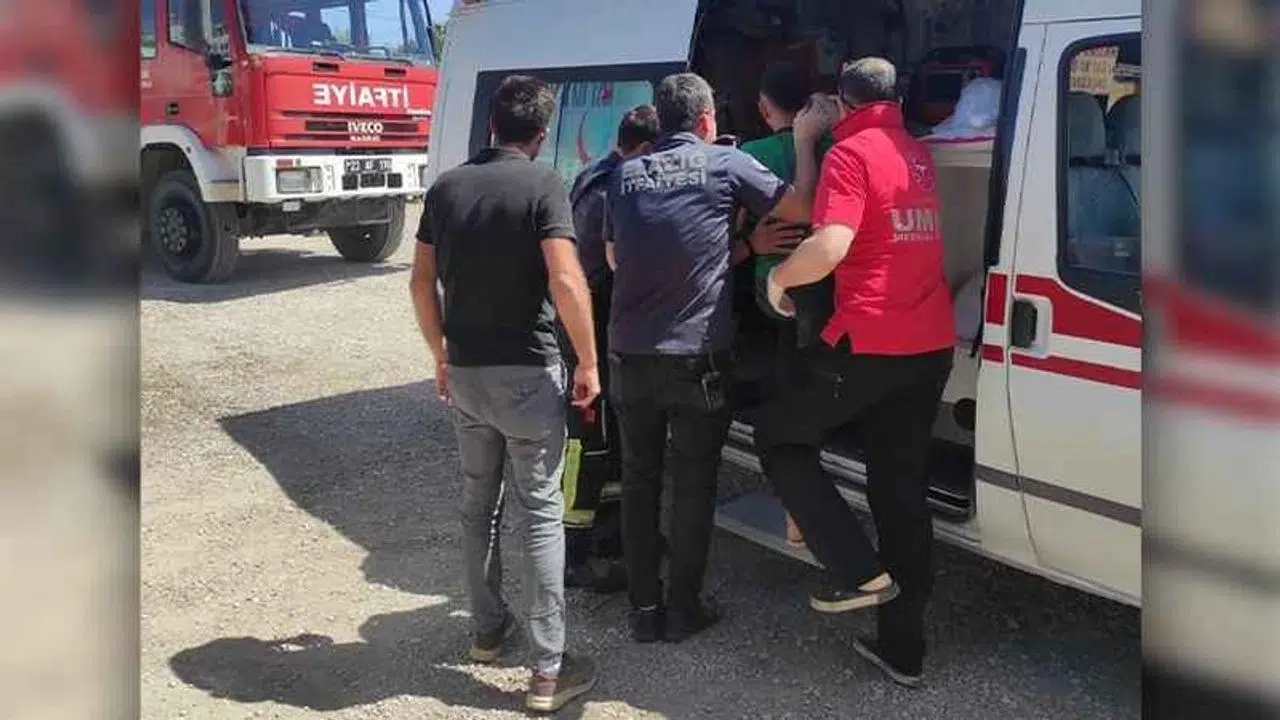 Buğday deposunda facia: 14 yaşındaki çocuk elini makineye kaptırdı!